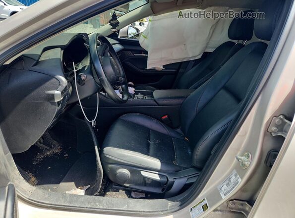 3MZBPABL2NM311593 2022 MAZDA 3 Beige Vista interior delantera