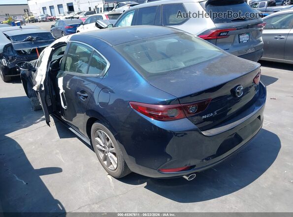 3MZBPABL4LM129892 2020 MAZDA 3 Синий Задняя левая четверть