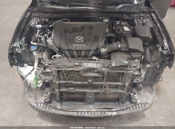 3MZBPABL4NM317282 2022 MAZDA 3 Black Вид ззаду