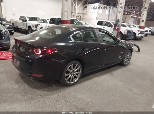 3MZBPABL4NM317282 2022 MAZDA 3 Black Задня права чверть