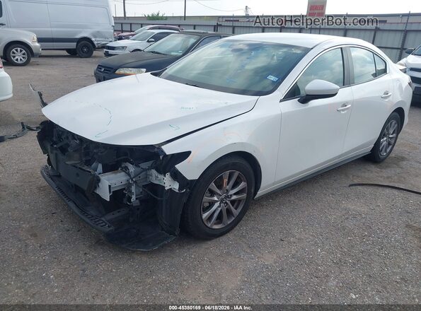 3MZBPABL5KM114302 2019 MAZDA 3 White Передня ліва чверть