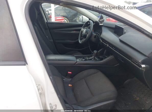 3MZBPABL5KM114302 2019 MAZDA 3 White Вид салону спереду