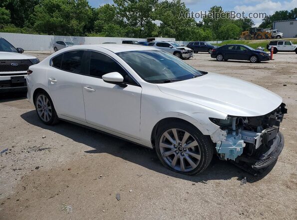 3MZBPABM2MM207077 2021 MAZDA 3 White Front right