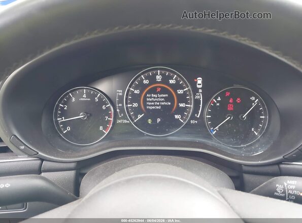 3MZBPABM3RM433782 2024 MAZDA 3 Tan უკანა სავარძლების ხედი