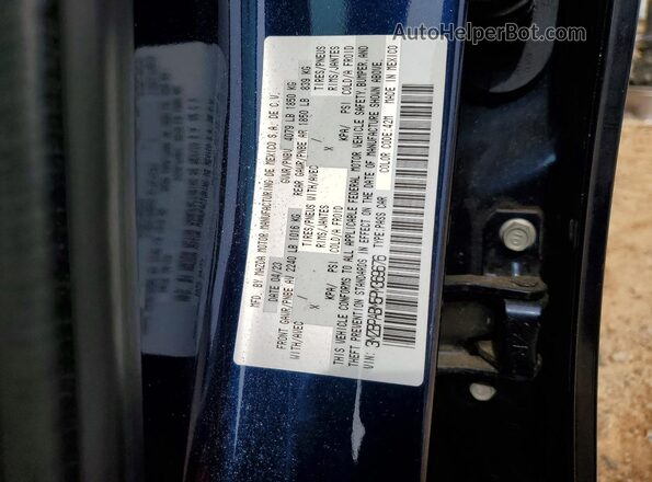 3MZBPABM5PM369676 2023 MAZDA 3 Blue ძრავის განყოფილების ხედი