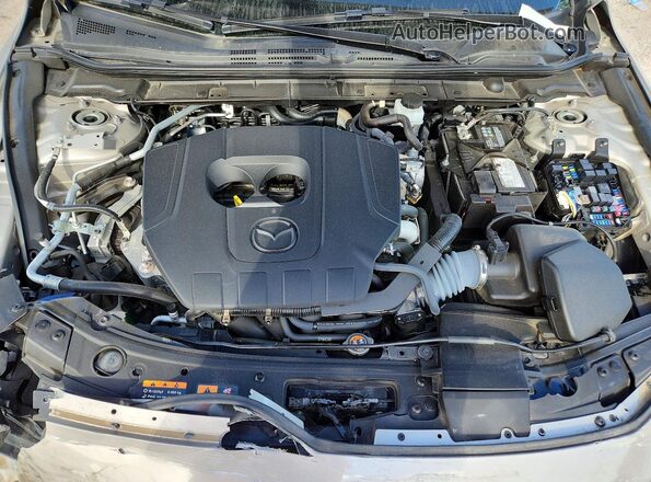 3MZBPABM6RM433503 2024 MAZDA 3 Gray Rear interior view