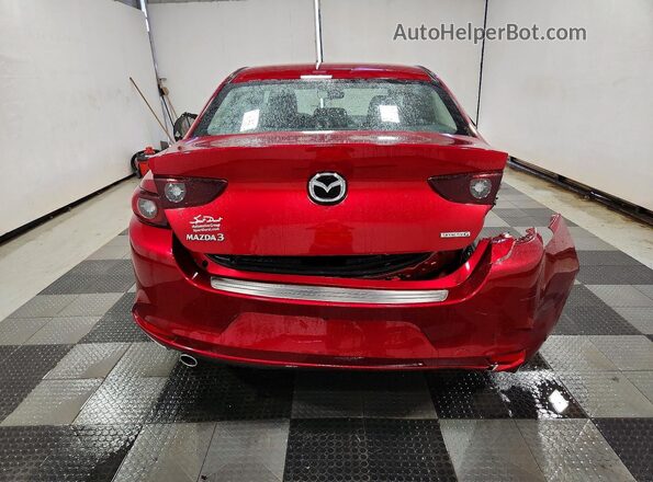 3MZBPABM7SM470792 2025 MAZDA 3 Красный Вид сзади