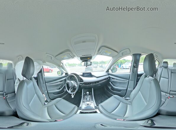 3MZBPABMXRM408975 2024 MAZDA 3 Gray Вид наклейки з VIN-кодом