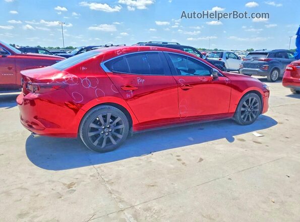 3MZBPABMXSM474657 2025 MAZDA 3 Red Задня права чверть