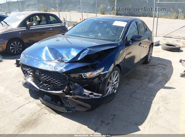 3MZBPACL3LM118705 2020 MAZDA 3 Blue Vista tres cuartos delantera izquierda