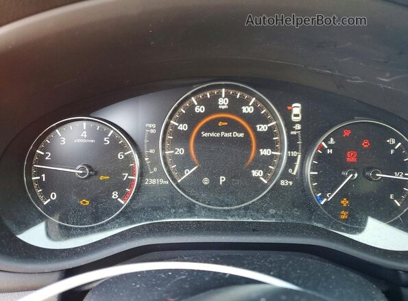 3MZBPACL3NM301945 2022 MAZDA 3 Gray Vista del cuadro de instrumentos