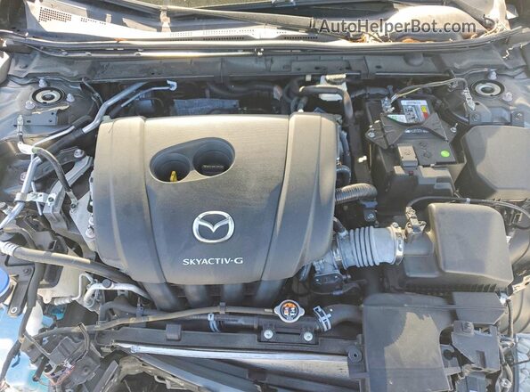 3MZBPACL3NM301945 2022 MAZDA 3 Gray Vista interior trasera