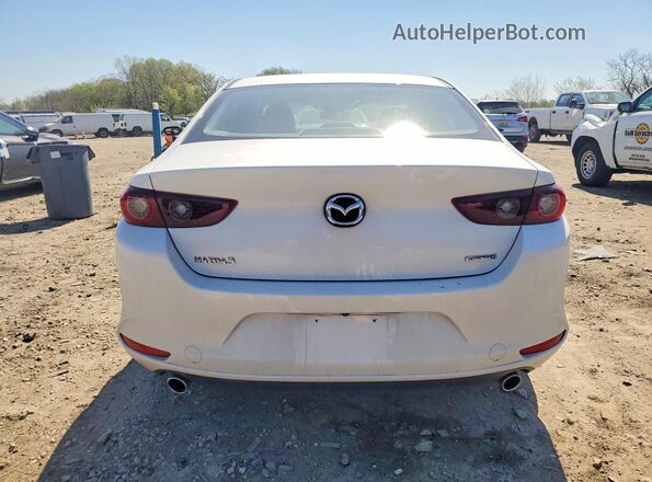 3MZBPACL3NM314677 2022 MAZDA 3 White Widok z tyłu