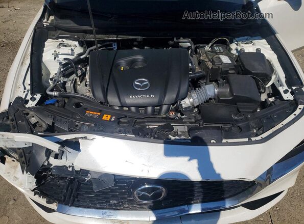 3MZBPACL3NM314677 2022 MAZDA 3 White Widok wnętrza z tyłu