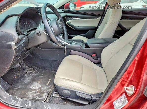 3MZBPACL5LM118270 2020 MAZDA 3 Red Widok wnętrza z przodu