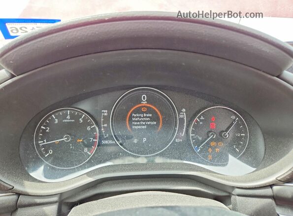 3MZBPACL5LM118270 2020 MAZDA 3 Red Widok zestawu wskaźników