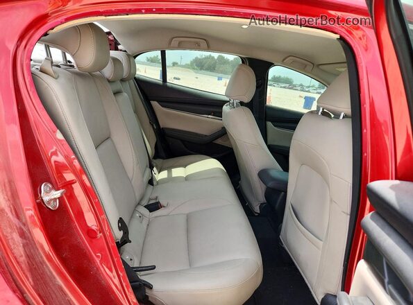 3MZBPACL5LM118270 2020 MAZDA 3 Red Widok tylnych siedzeń