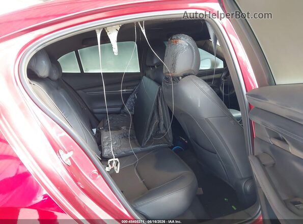 3MZBPACL7NM318019 2022 MAZDA 3 Red Vista de la etiqueta del VIN