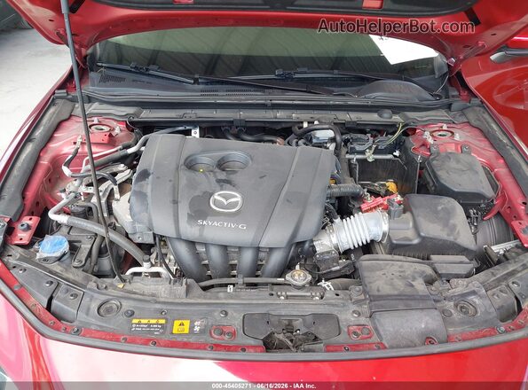 3MZBPACL7NM318019 2022 MAZDA 3 Red Vista trasera