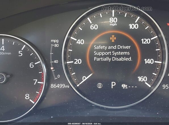 3MZBPACLXLM134996 2020 MAZDA 3 Gray Vista de los asientos traseros