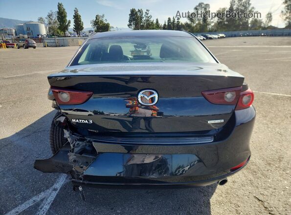 3MZBPACLXNM301845 2022 MAZDA 3 Черный Вид сзади