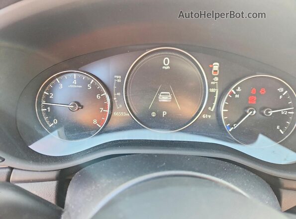 3MZBPACLXNM301845 2022 MAZDA 3 Черный Вид щитка приборов