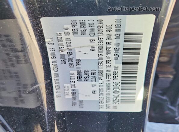 3MZBPACLXNM301845 2022 MAZDA 3 Черный Вид подкапотного пространства
