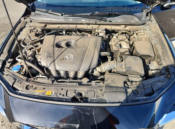 3MZBPACLXNM301845 2022 MAZDA 3 Черный Вид задней части салона
