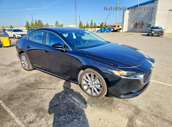 3MZBPACLXNM301845 2022 MAZDA 3 Черный Передняя правая четверть