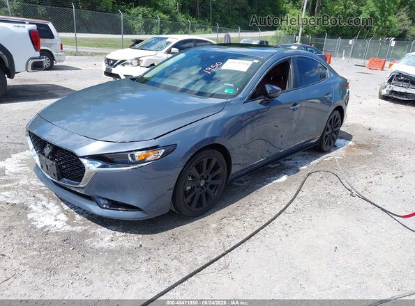 3MZBPACLXNM314921 2022 MAZDA 3 Серый Передняя левая четверть
