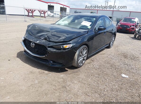 3MZBPACM0SM451399 2025 MAZDA 3 Black Առջևի ձախ երեք քառորդ տեսարան