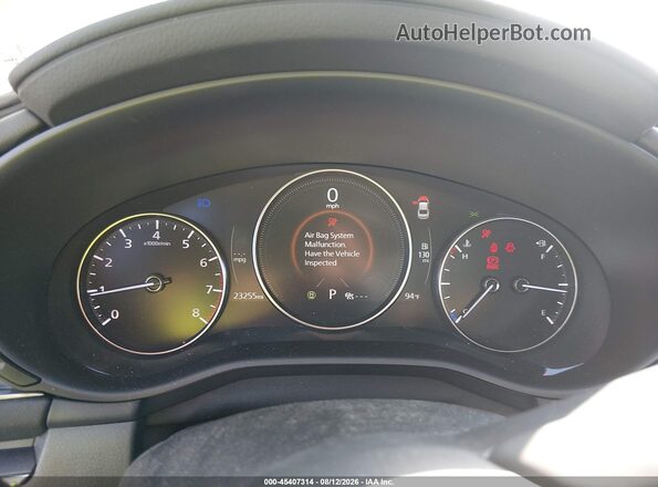 3MZBPACM0SM451399 2025 MAZDA 3 Black Հետևի նստատեղերի տեսք