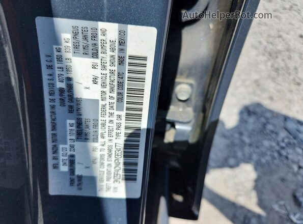 3MZBPACM4PM363477 2023 MAZDA 3 Серый Вид подкапотного пространства