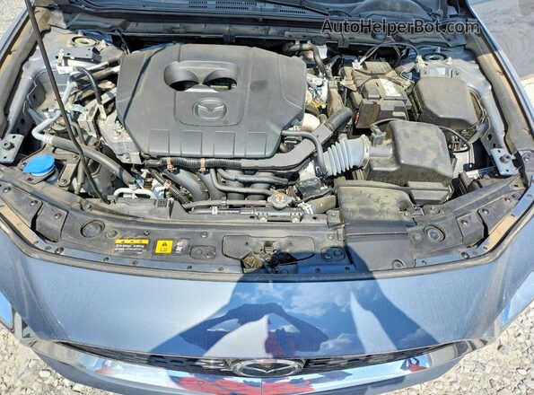 3MZBPACM4PM363477 2023 MAZDA 3 Серый Вид задней части салона