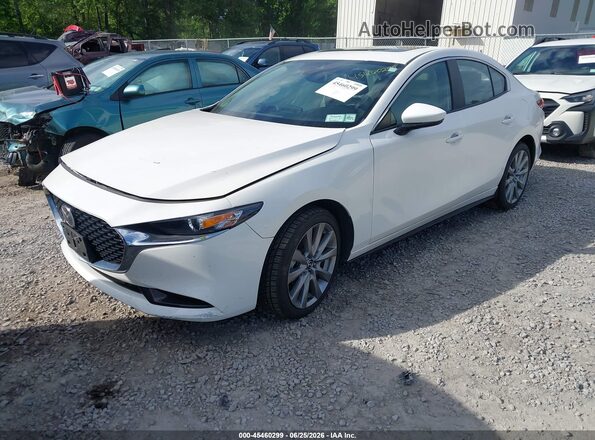 3MZBPACM9PM359585 2023 MAZDA 3 White Առջևի ձախ երեք քառորդ տեսարան