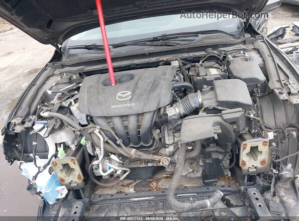 3MZBPADL5KM107234 2019 MAZDA 3 Gray Вид ззаду