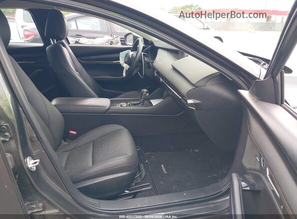 3MZBPADL5KM107234 2019 MAZDA 3 Gray Вид салону спереду