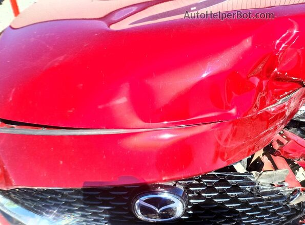 3MZBPADL5KM109274 2019 MAZDA 3 Red უკანა სალონის ხედი