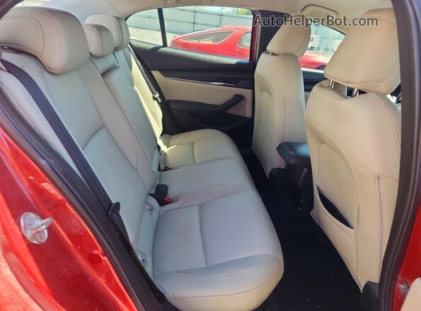 3MZBPADL5KM109274 2019 MAZDA 3 Red უკანა სავარძლების ხედი