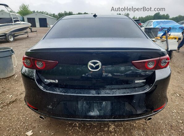 3MZBPADL5MM216618 2021 MAZDA 3 Black Вид ззаду