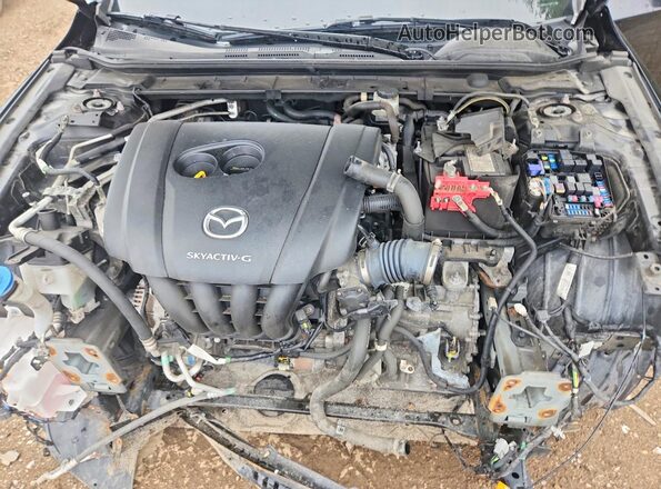 3MZBPADL5MM216618 2021 MAZDA 3 Black Вид задньої частини салону
