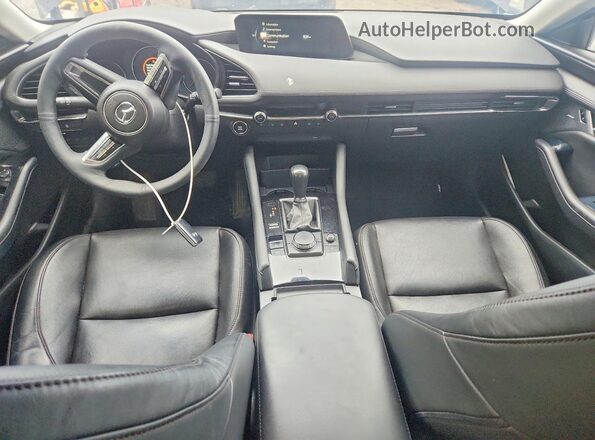 3MZBPADL5MM216618 2021 MAZDA 3 Black Вид панелі приладів