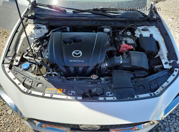 3MZBPADL6KM108361 2019 MAZDA 3 White Widok wnętrza z tyłu