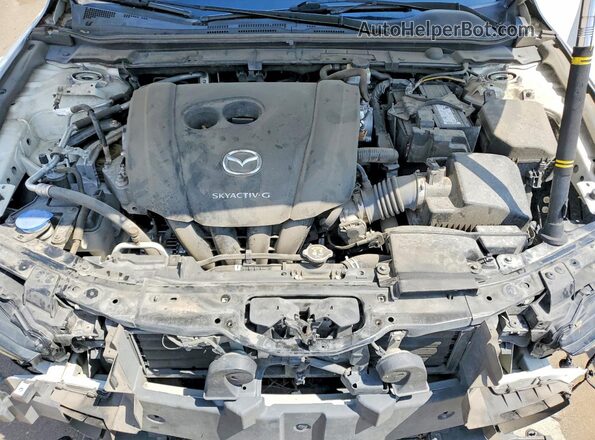 3MZBPAEM0KM101817 2019 MAZDA 3 White Widok wnętrza z tyłu