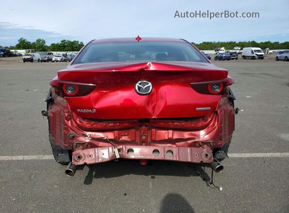3MZBPAEM2KM100734 2019 MAZDA 3 Red Հետևի տեսք