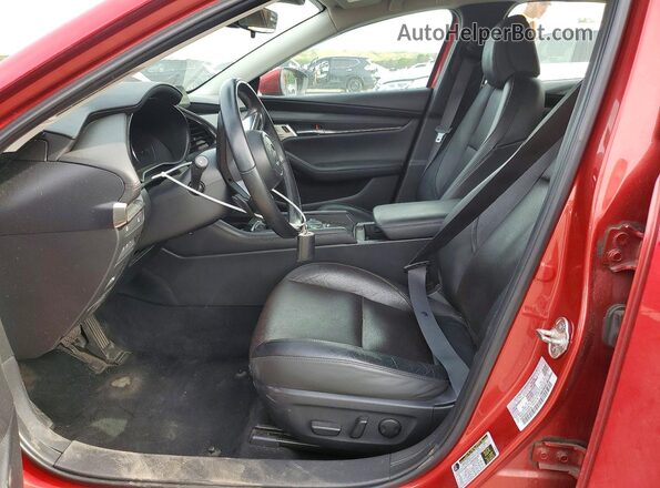 3MZBPAEM2KM100734 2019 MAZDA 3 Red Սալոնի դիմացի տեսք