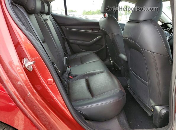 3MZBPAEM2KM100734 2019 MAZDA 3 Red Հետևի նստատեղերի տեսք