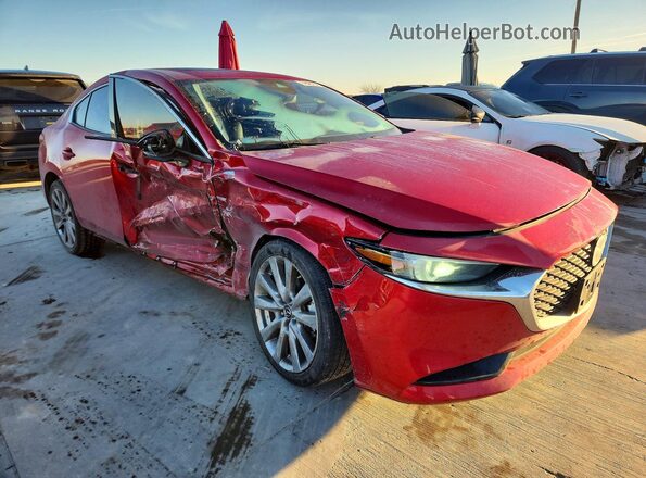 3MZBPAEM4LM134434 2020 MAZDA 3 Red Przód prawy