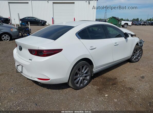 3MZBPAEM8KM103766 2019 MAZDA 3 White Հետևի աջ
