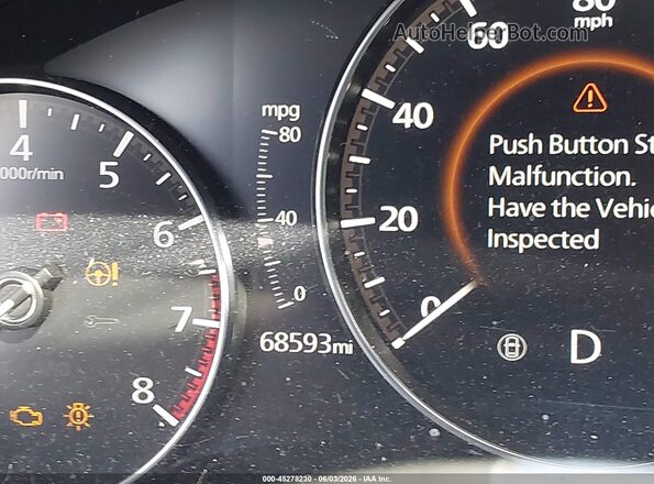 3MZBPAEM8KM103766 2019 MAZDA 3 White 